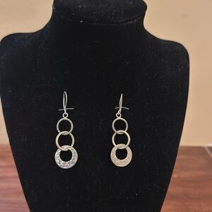 Silpada “Triple Threat” Earrings
